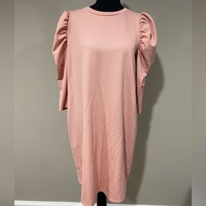 ASOS maternity pink dress